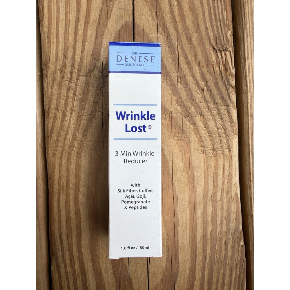 Dr. Denese Wrinkle Lost 3 Minute Wrinkle  Reducer 1 oz New